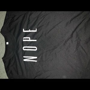 NOPE t shirt